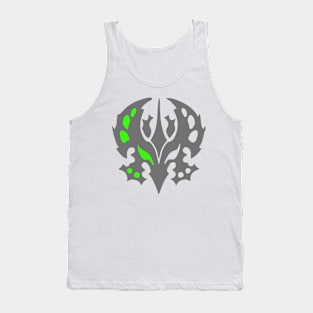 Phoenix bird face artwork Tank Top